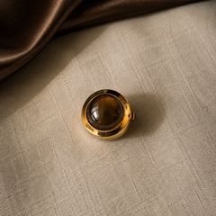 Regent Smoky Quartz Button Cover