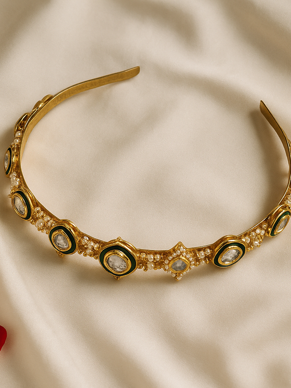 Kundan Headband