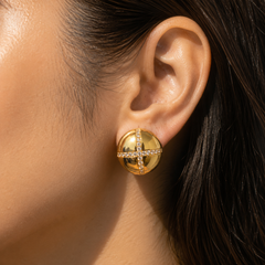 Dome Stud Earrings