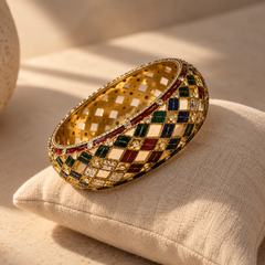 Navrang Mosaic Bangle Bracelet