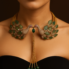 Enchanted Doves Necklace Set
