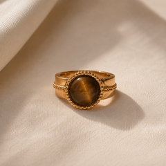 Solara Tiger Eye Ring