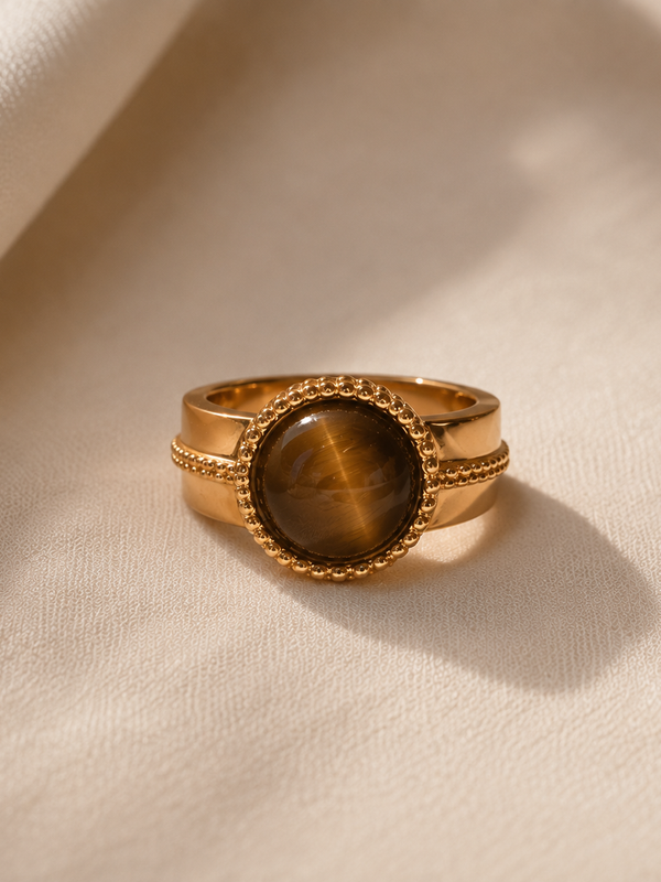 Solara Tiger Eye Ring