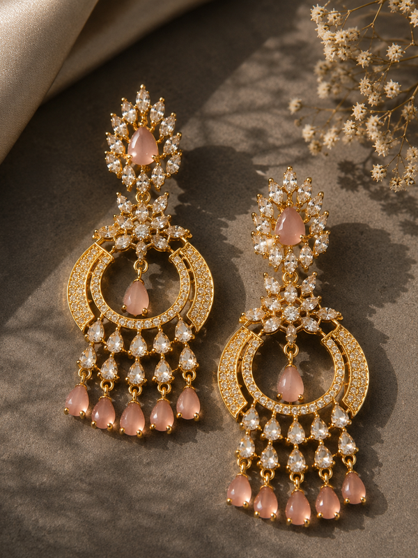 Aarohi Blush Chandeliers