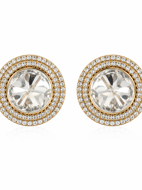 Halo Stud Earrings
