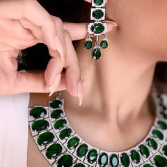 Emerald Dynasty Choker Set