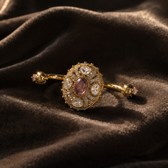Aurelia Rose Two-Finger Statement Ring