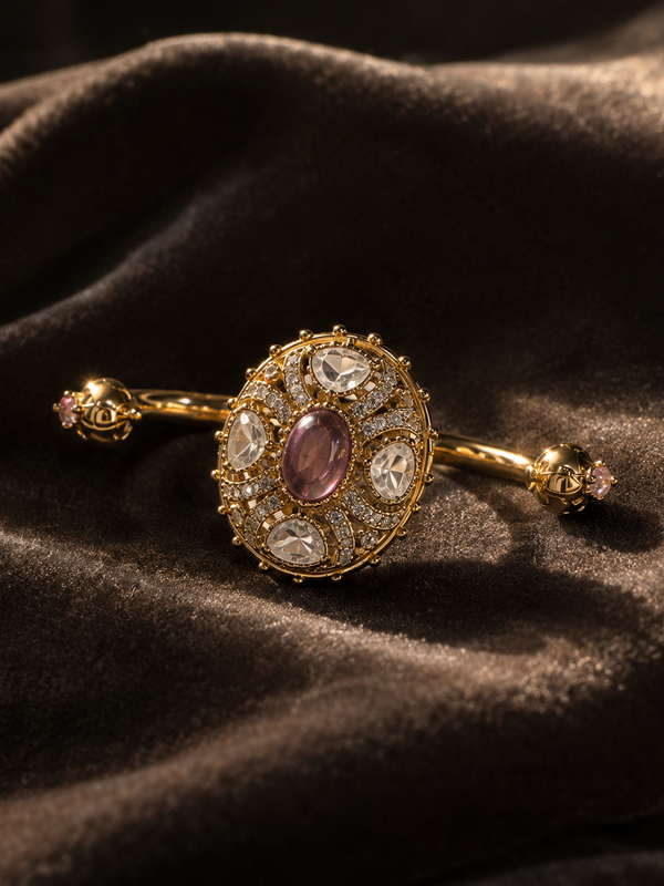 Aurelia Rose Two-Finger Statement Ring