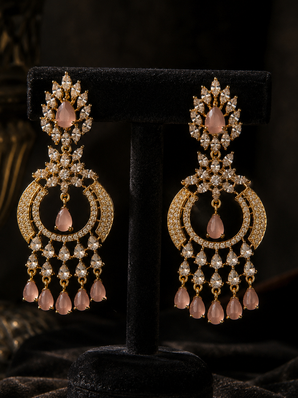 Aarohi Blush Chandeliers