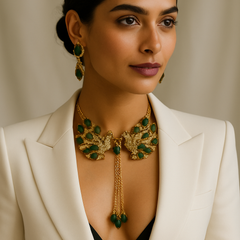 Enchanted Doves Necklace Set