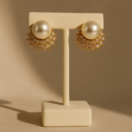 Pearl Stud Earrings