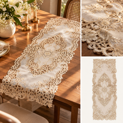 Meher Ornate Floral Table Runner
