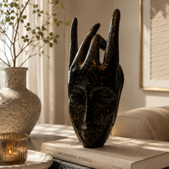 The Midnight Muse Sculptural Face