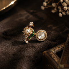 Morni Kundan Statement Ring