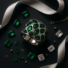 Verdant Luxe Statement Ring