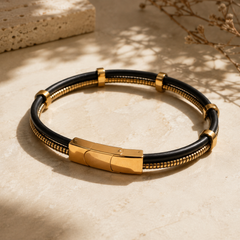 The Noir Helix Bracelet