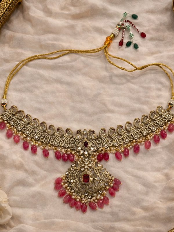 Ruby Meera Heritage Choker Set