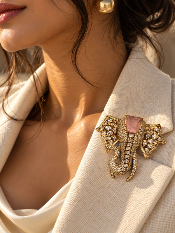 Gul Gaj Brooch