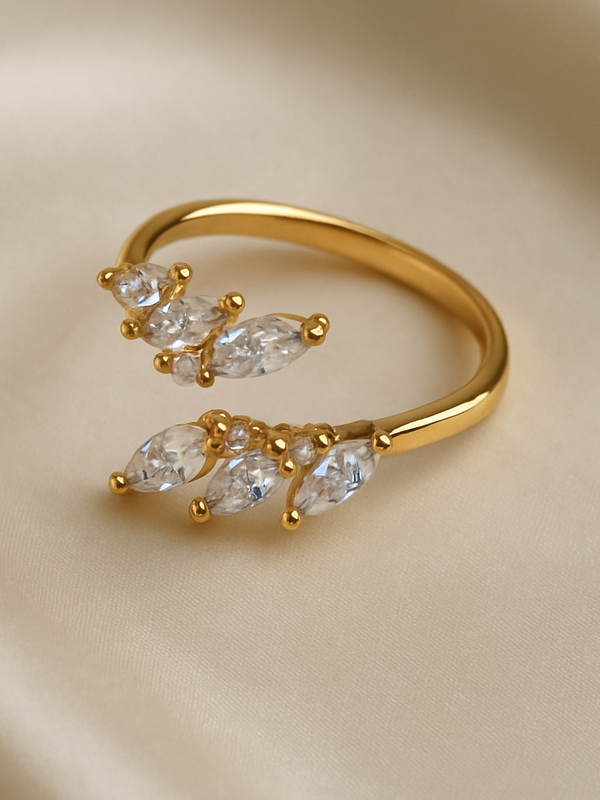 Marquise Elegance Open Ring