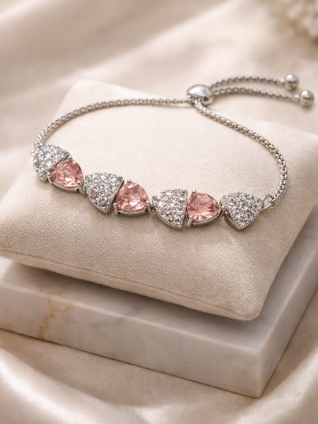 Blush Heart Bracelet