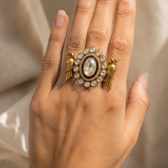 Do Panchhi Statement Ring