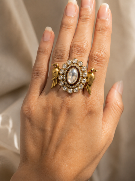 Do Panchhi Statement Ring