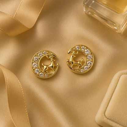Luna Fauna Diamond Studs
