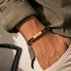 The Noir Helix Bracelet