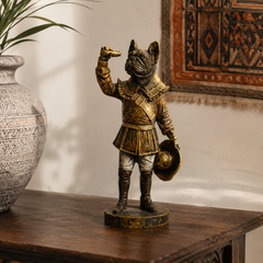 Sir Barkington – The Adventurer Dog Sculpture