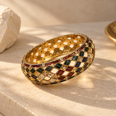 Navrang Mosaic Bangle Bracelet