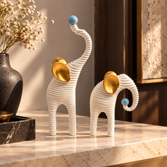 Amara Elephant Duo – Set of 2