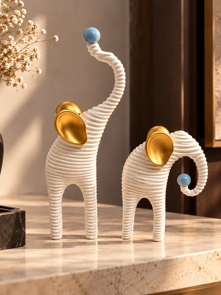 Amara Elephant Duo – Set of 2