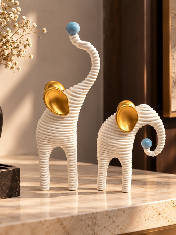 Amara Elephant Duo – Set of 2