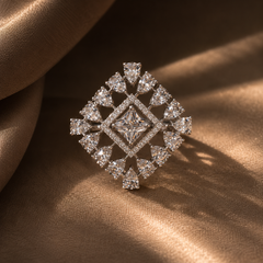 Ayla Diamond Statement Ring