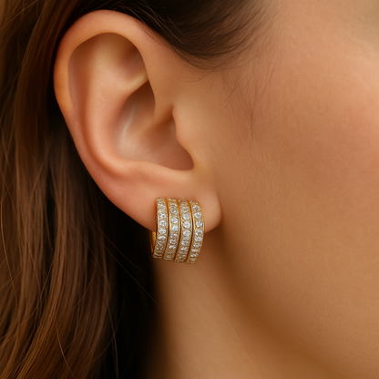 Radiance Row Hoops