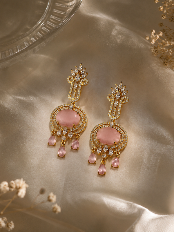 Rosé Noor Chandeliers