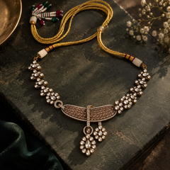 Nooré Champagne Statement Necklace Set