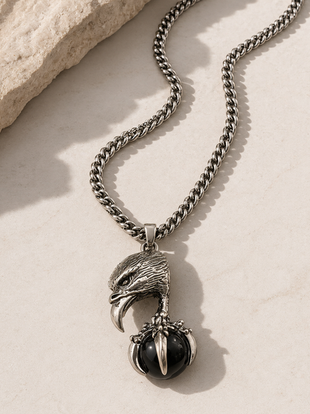 Aquila Eagle Claw Men's Pendant Chain