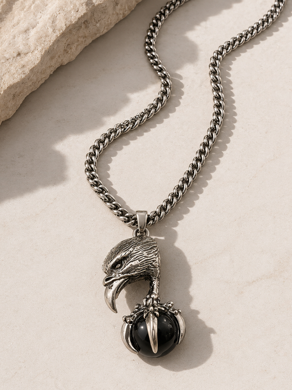Aquila Eagle Claw Men's Pendant Chain