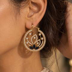 Neelam Lotus Statement Hoops
