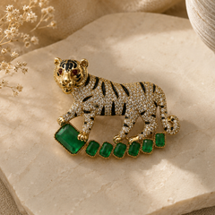 The Maharaja Tiger Brooch