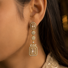 Aurelia Champagne Drop Earrings
