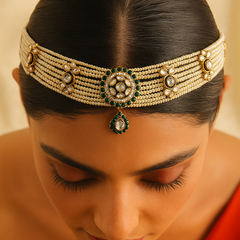 Pearl & Emerald Maatha Patti
