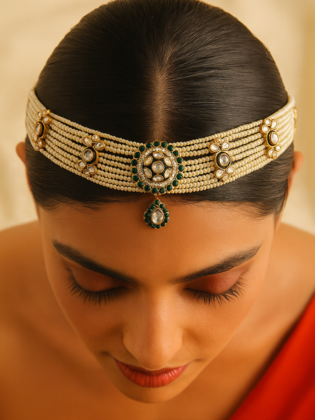 Pearl & Emerald Maatha Patti
