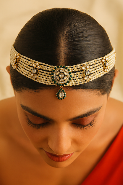 Pearl & Emerald Maatha Patti
