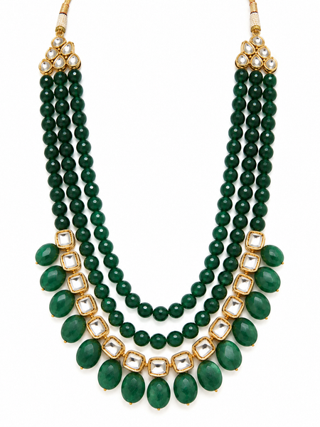 Zareen Emerald Layered Men’s Haar