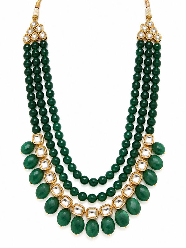Zareen Emerald Layered Men’s Haar