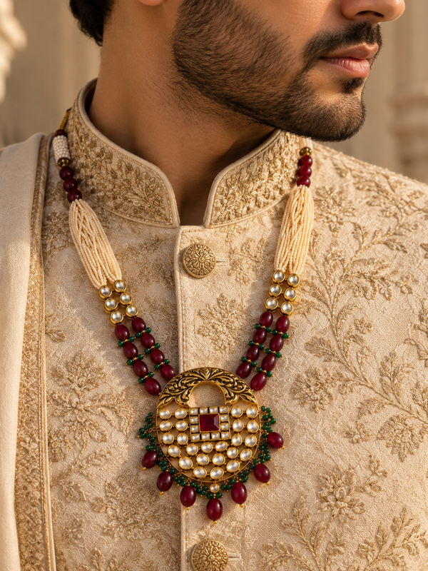 Meher Ruby Pearl Men’s Haar