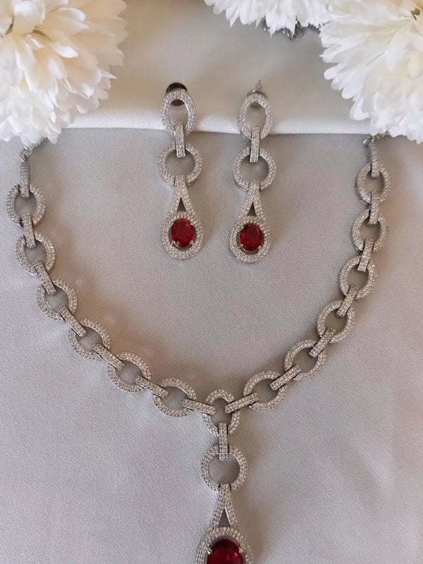 Crimson Link Diamond Set