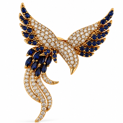 Neel Udaan Brooch